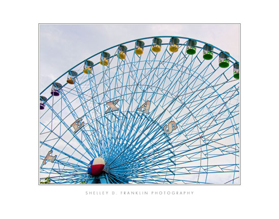 Texas Ferris Wheel 11x14